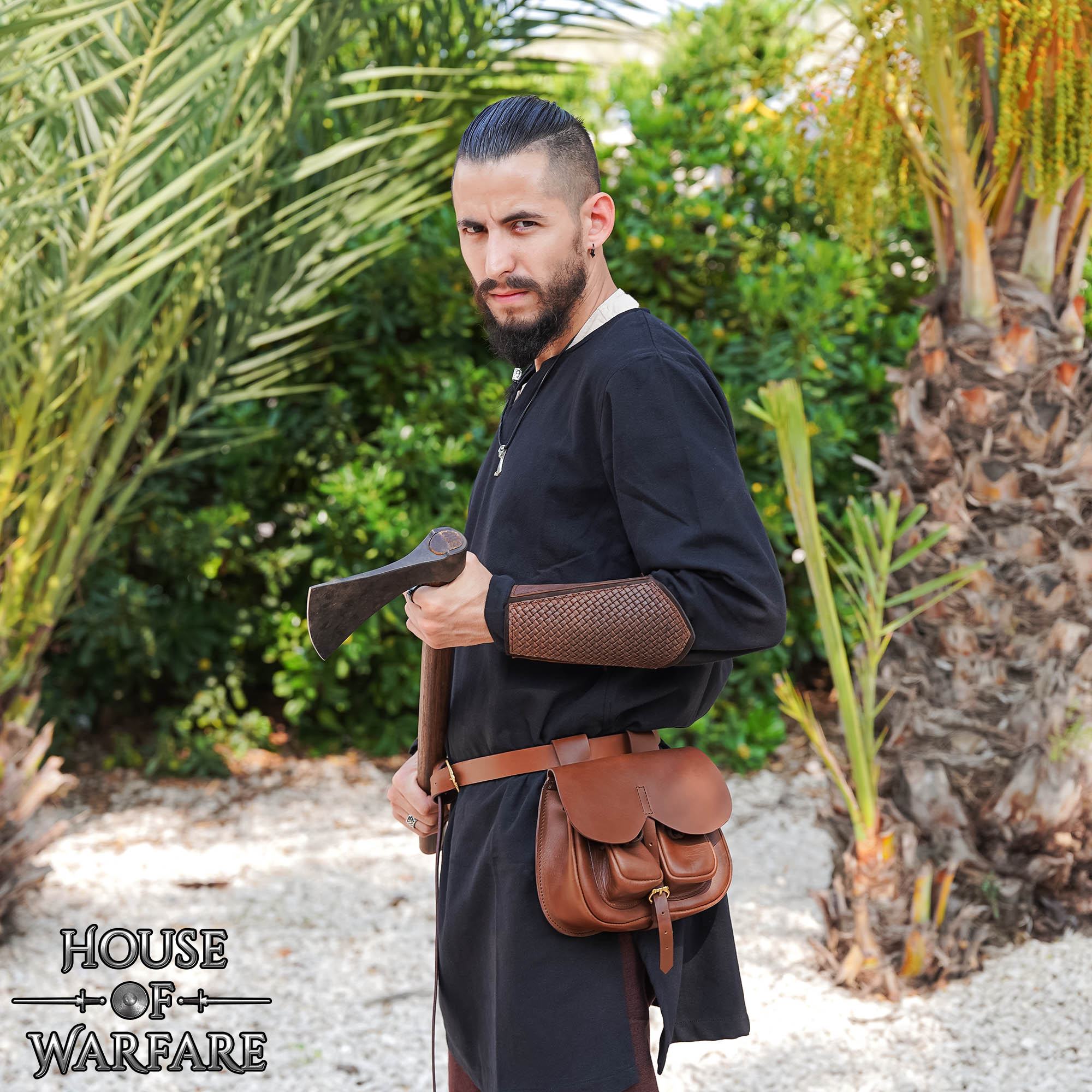 700912_3 Leather Flap Bag with Pocket