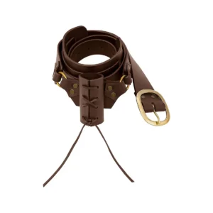 “Captain Blackheart” Pirate Sword Hanging Genuine Leather Baldric