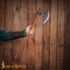 Viking Axe with Hand Forged Carbon Steel Head
