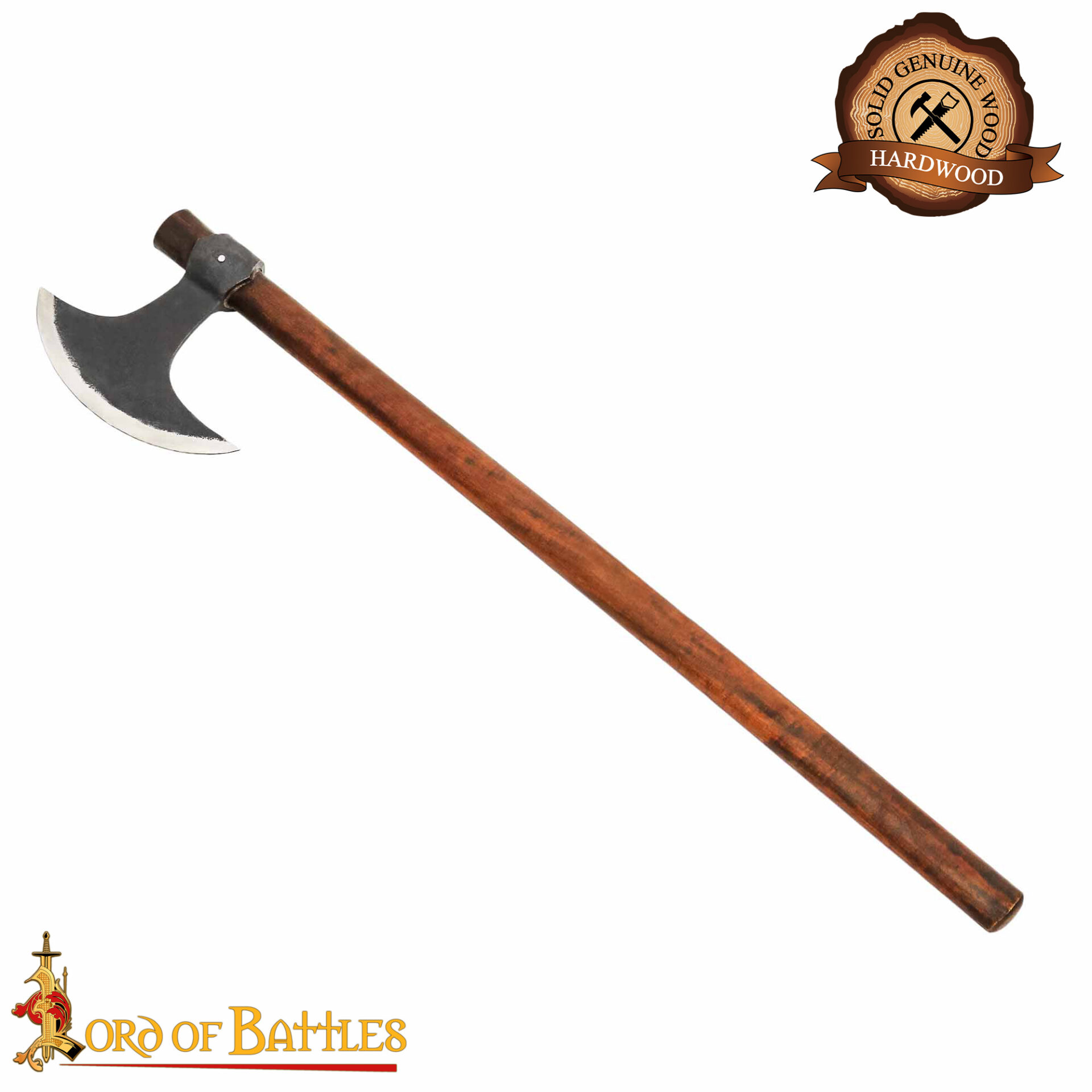 Viking Axe with Hand Forged Carbon Steel Head