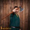 Viking Axe with Hand Forged Carbon Steel Head