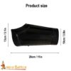 Medieval Fantasy Simple Bracers, Black – Discountinued