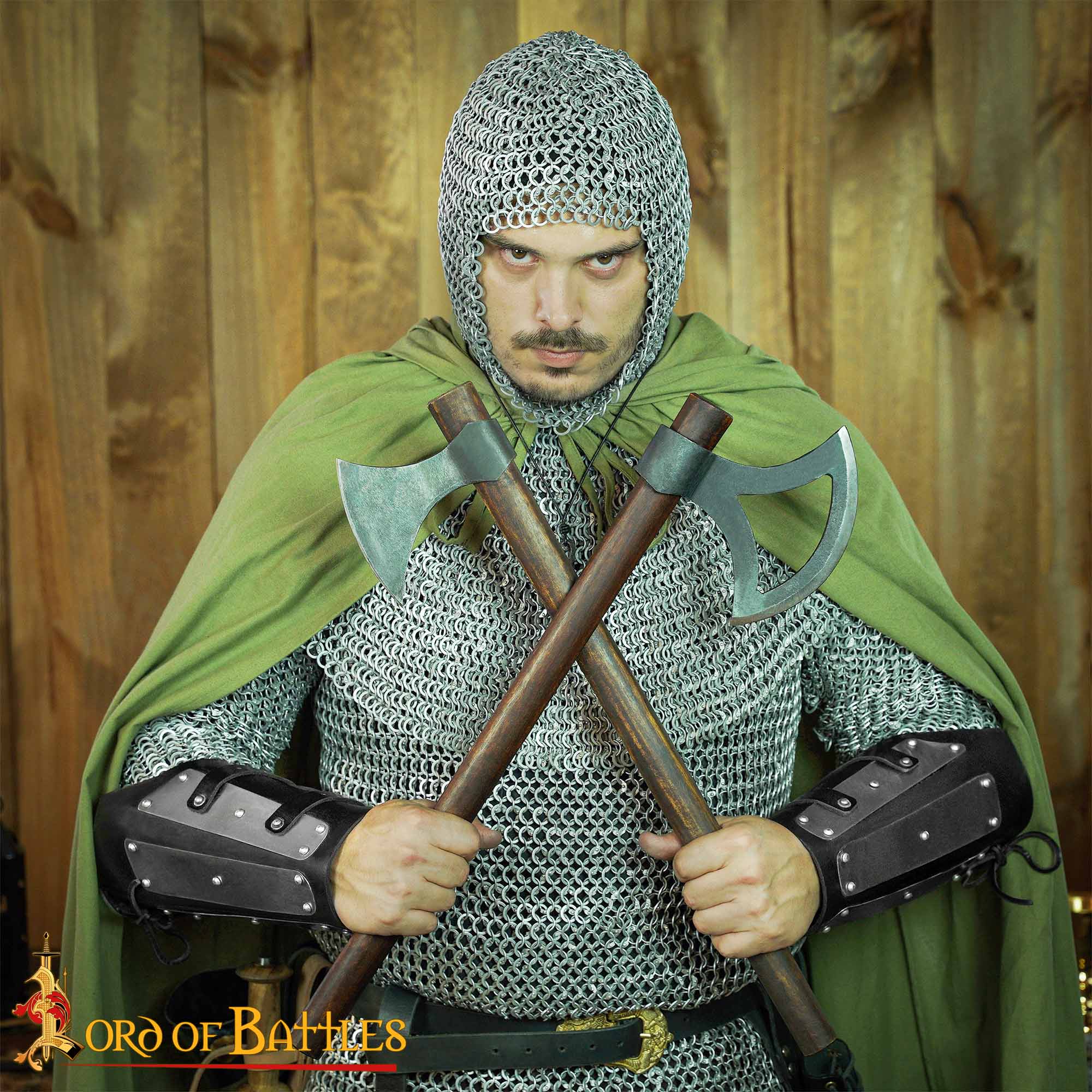 Medieval Bracers-9309P20 1 leather vambrace