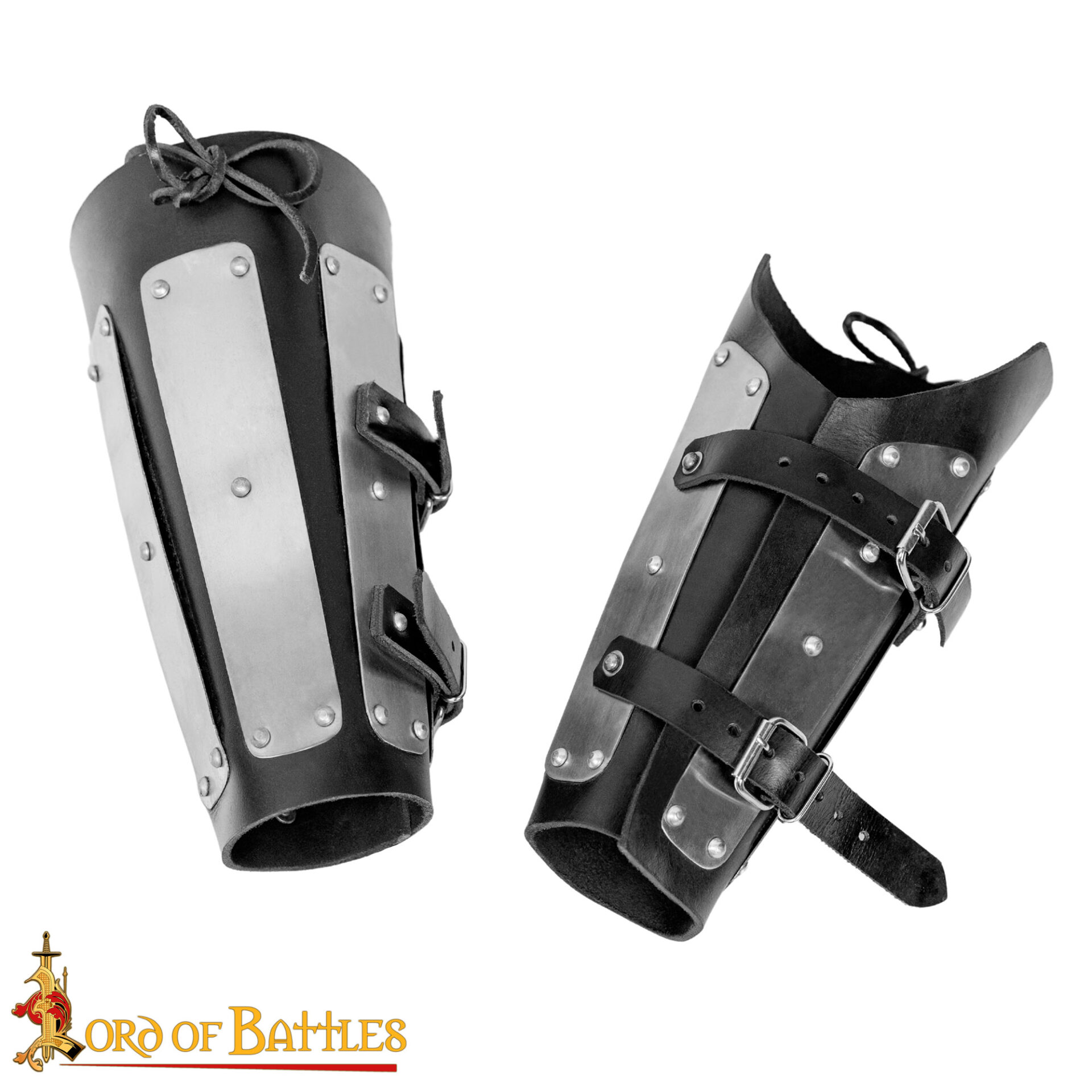 Medieval Bracers-9309P20 3 leather vambrace