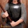 Medieval Cuirasses-9103BK 1 Late Medieval Gothic Breastplate 16 gauge – Discontinued