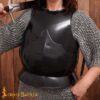 Medieval Cuirasses-9103BK Late Medieval Gothic Breastplate 16 gauge – Discontinued