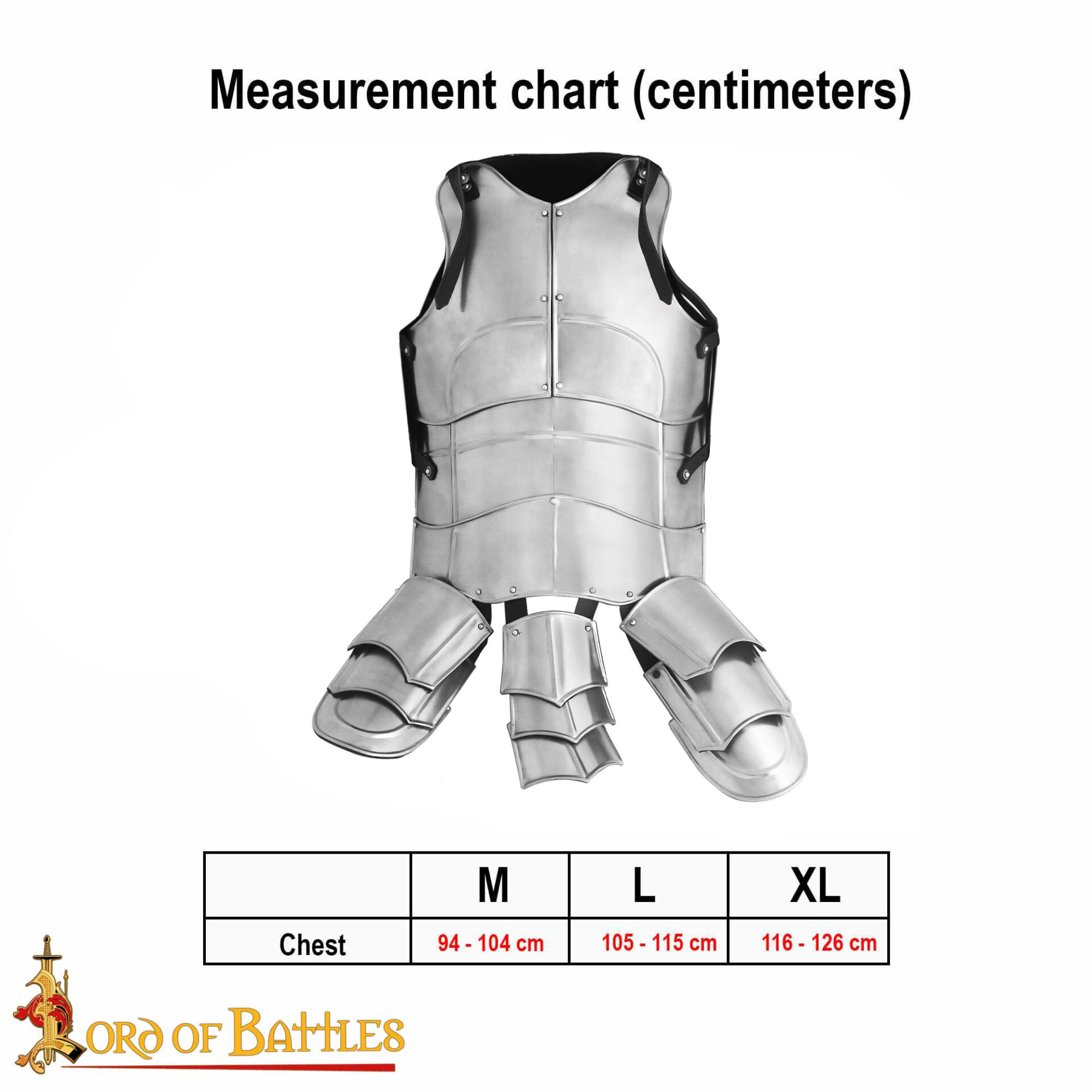 Medieval Cuirasses-9107P 2 Medieval Steel Cuirass