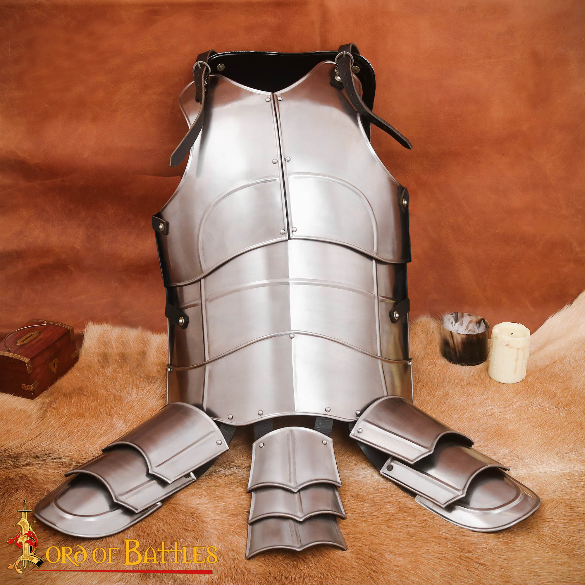 Medieval Cuirasses-9107P Medieval Steel Cuirass