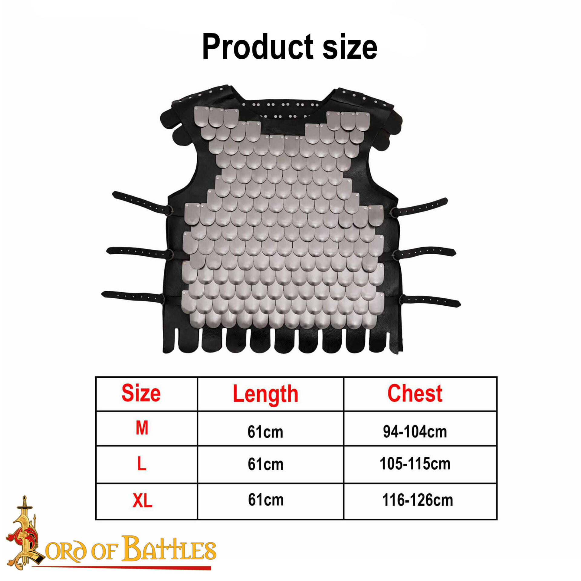 Medieval Cuirasses-9111 2 Viking Warrior's Scale Cuirass