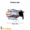 Medieval Gauntlets-9407 2 Medieval fantasy Knight Gauntlets with Suede Leather Gloves 16 gauge