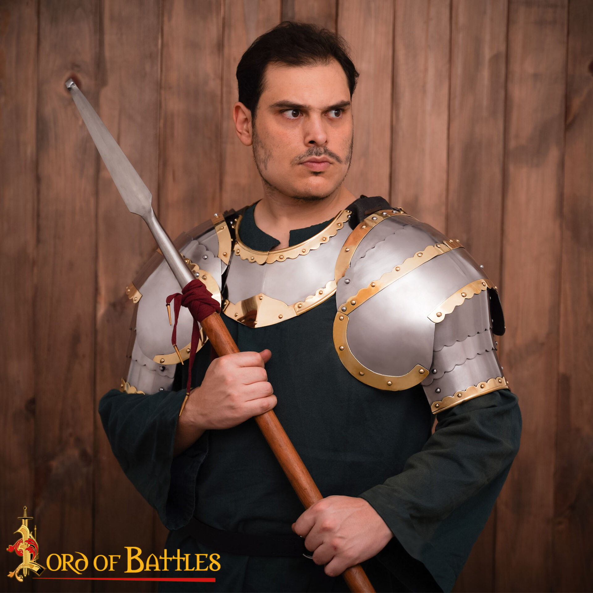 Hussar Gorget Plate Armour