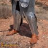 Medieval fantasy Greaves with included Knee Cops Poleyns