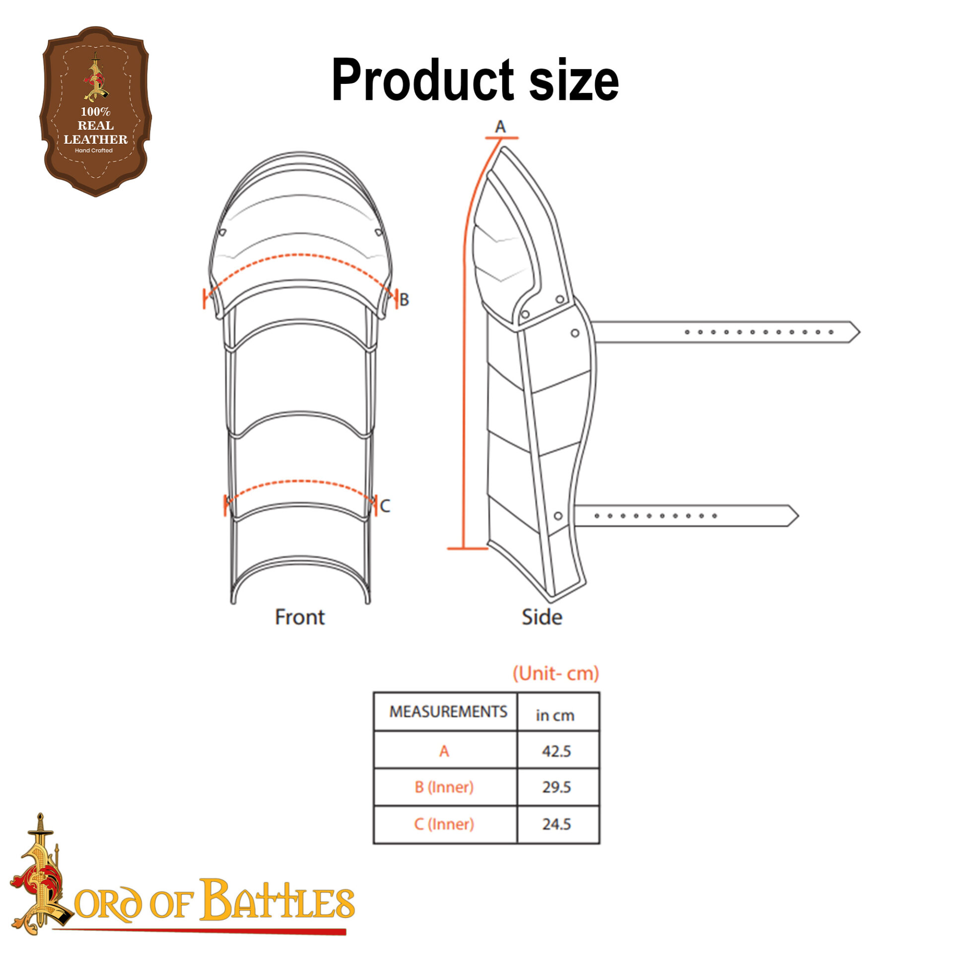 Medieval fantasy Greaves with included Knee Cops Poleyns