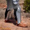 Medieval fantasy Greaves with included Knee Cops Poleyns
