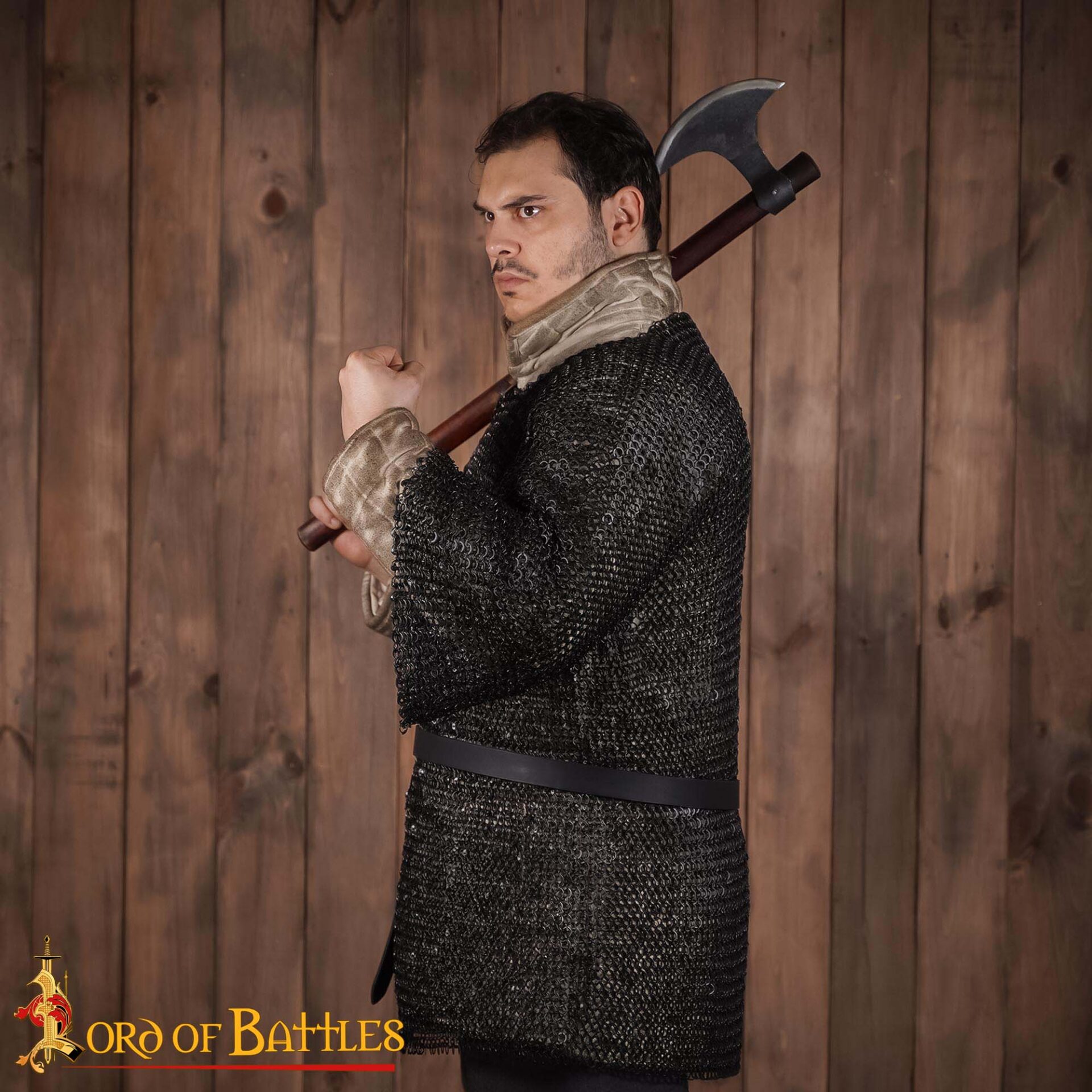 Half Sleeves Shirt Mild  Steel Round Ring Round Riveted (Alt)