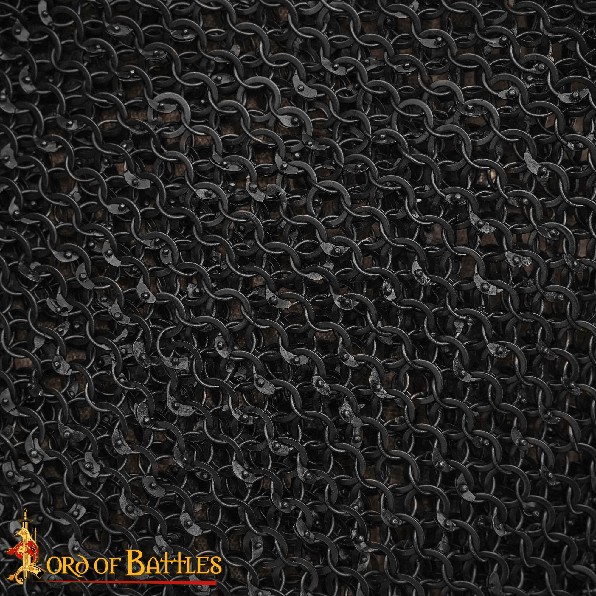 Half Sleeves Shirt Mild  Steel Round Ring Round Riveted (Alt)