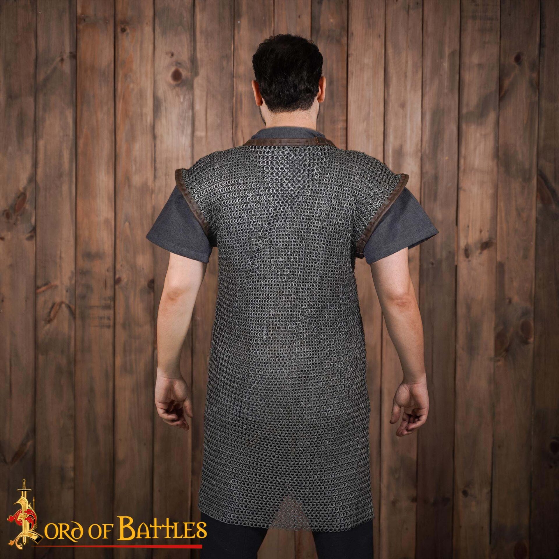 Medieval Hauberks-2499N 4 Chainmail Byrnie