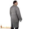 Chainmail Shirt Hauberk – 10mm Riveted Round Ring – 16 Gauge Aluminium – Ideal for Reenactments, LARP & Cosplay