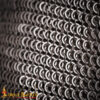 Chainmail Shirt Hauberk – 10mm Riveted Round Ring – 16 Gauge Aluminium – Ideal for Reenactments, LARP & Cosplay