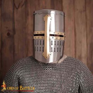 13th Century Great Helm / Pot Helm 16 gauge