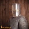 Medieval Helmets-2223P 7 13th Century Great Helm / Pot Helm 16 gauge