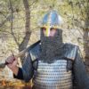 Medieval Helmets-2253AL 10th century Viking Varangian Rus Slav Gnezdovo Helmet 16 gauge