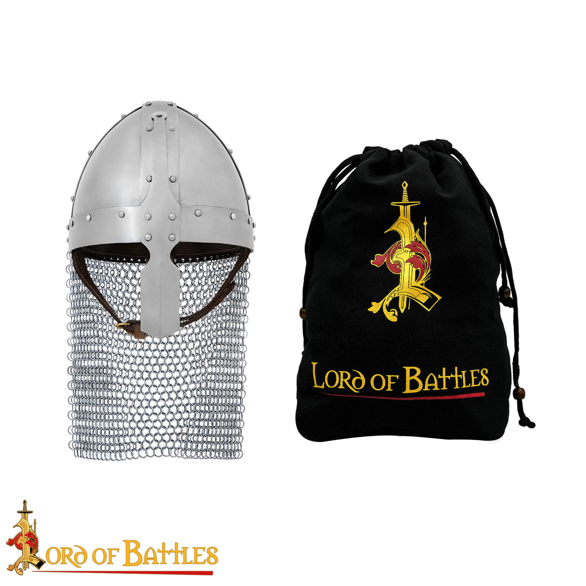 Medieval Norman Nasal Helmet