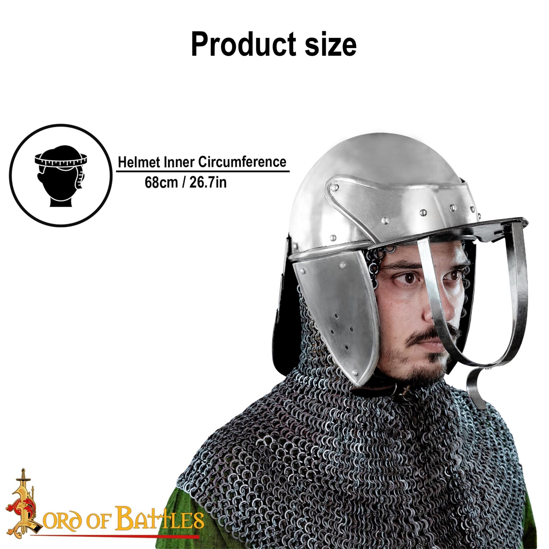 English Civil War Lobster Pot Helmet 17th century