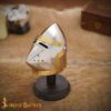 Mini Pig Face Bascinet Decorative Small Helmet – Medieval Helmet Replica