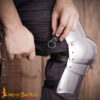 Medieval Leg and Knee Armour-25513P 5 Archer's Poleyns