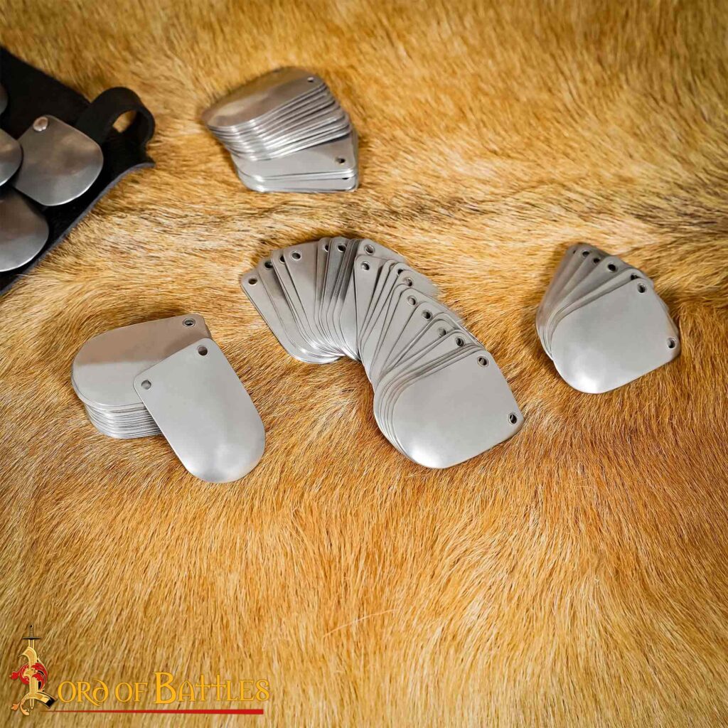 Birka Lamellar Loose Steel Plates for Viking Scale Plate Armor - Set of ...