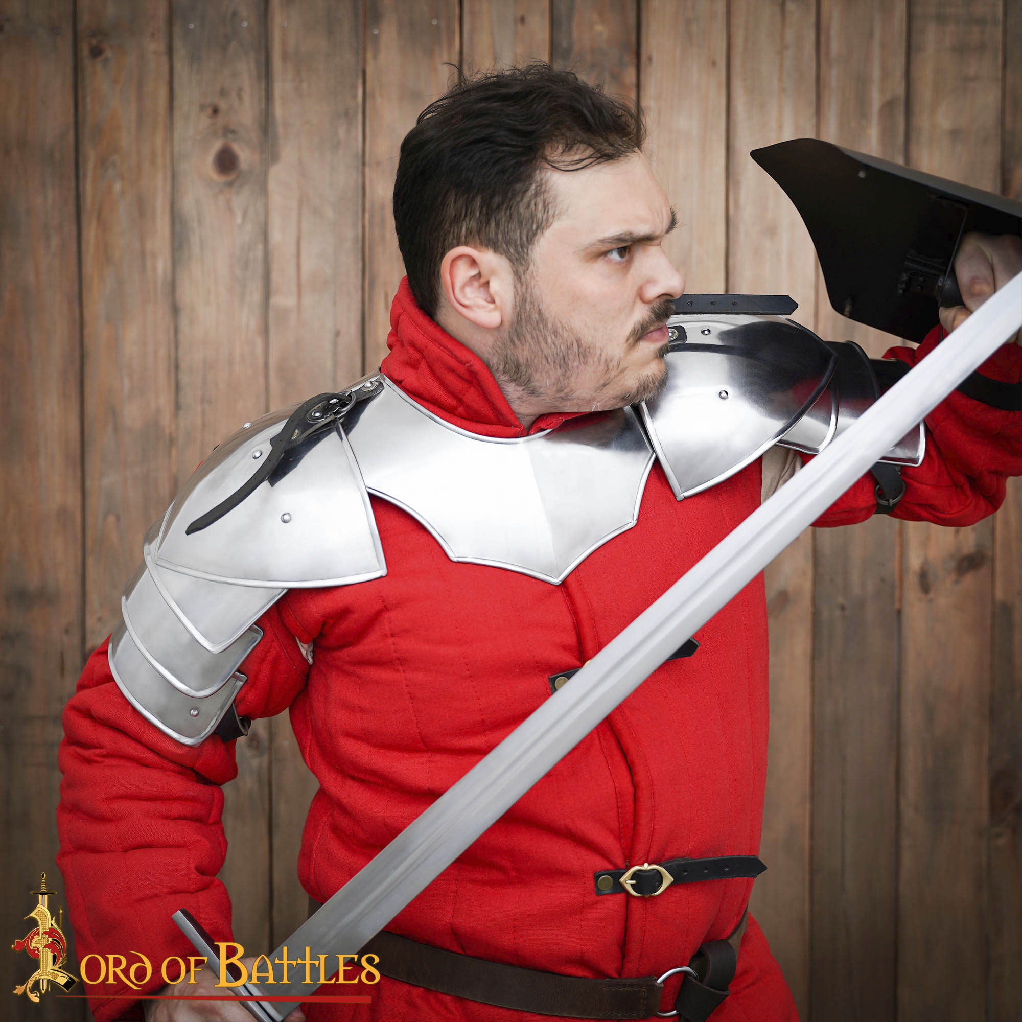 Medieval Fantasy Soldier Pauldrons