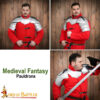 Medieval Fantasy Soldier Pauldrons