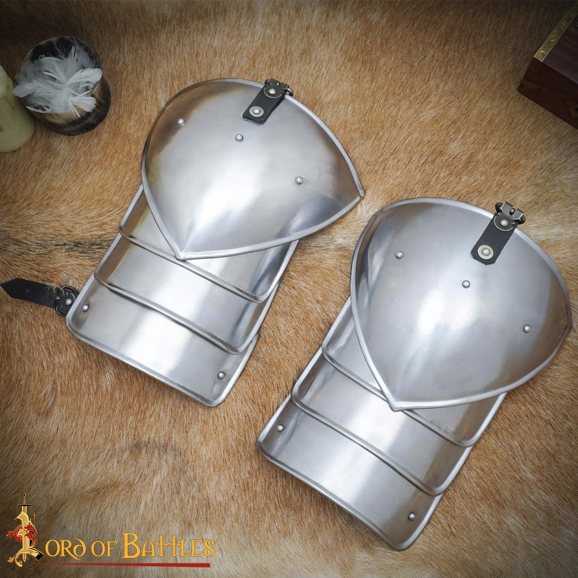 Medieval Fantasy Soldier Pauldrons