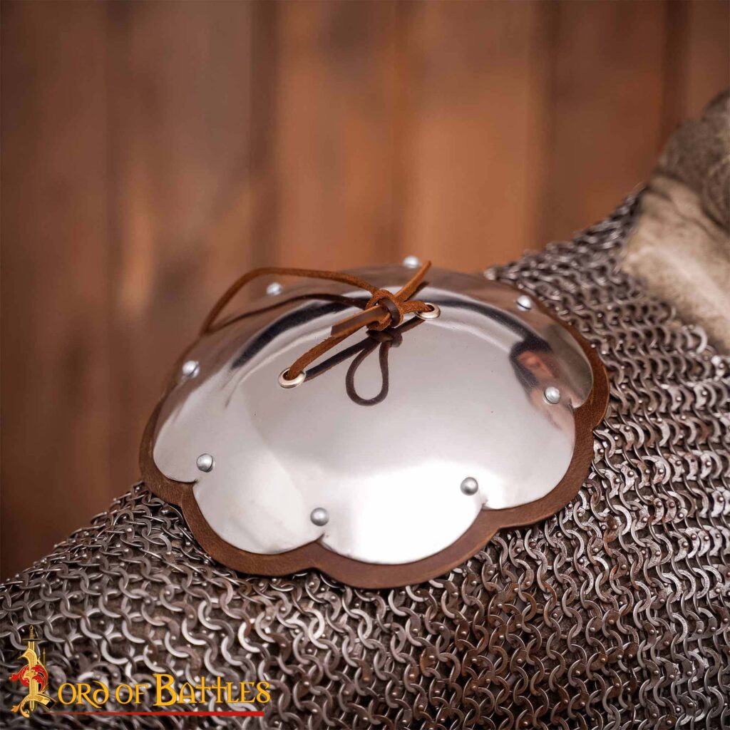 14th Century Light Roundel Spaulders