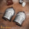 Medieval Knightly Spaulders Functional Shoulder Armor 16 gauge