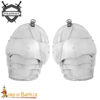 Medieval Pauldrons-9215P 3 Gothic Knightly Steel Pauldrons