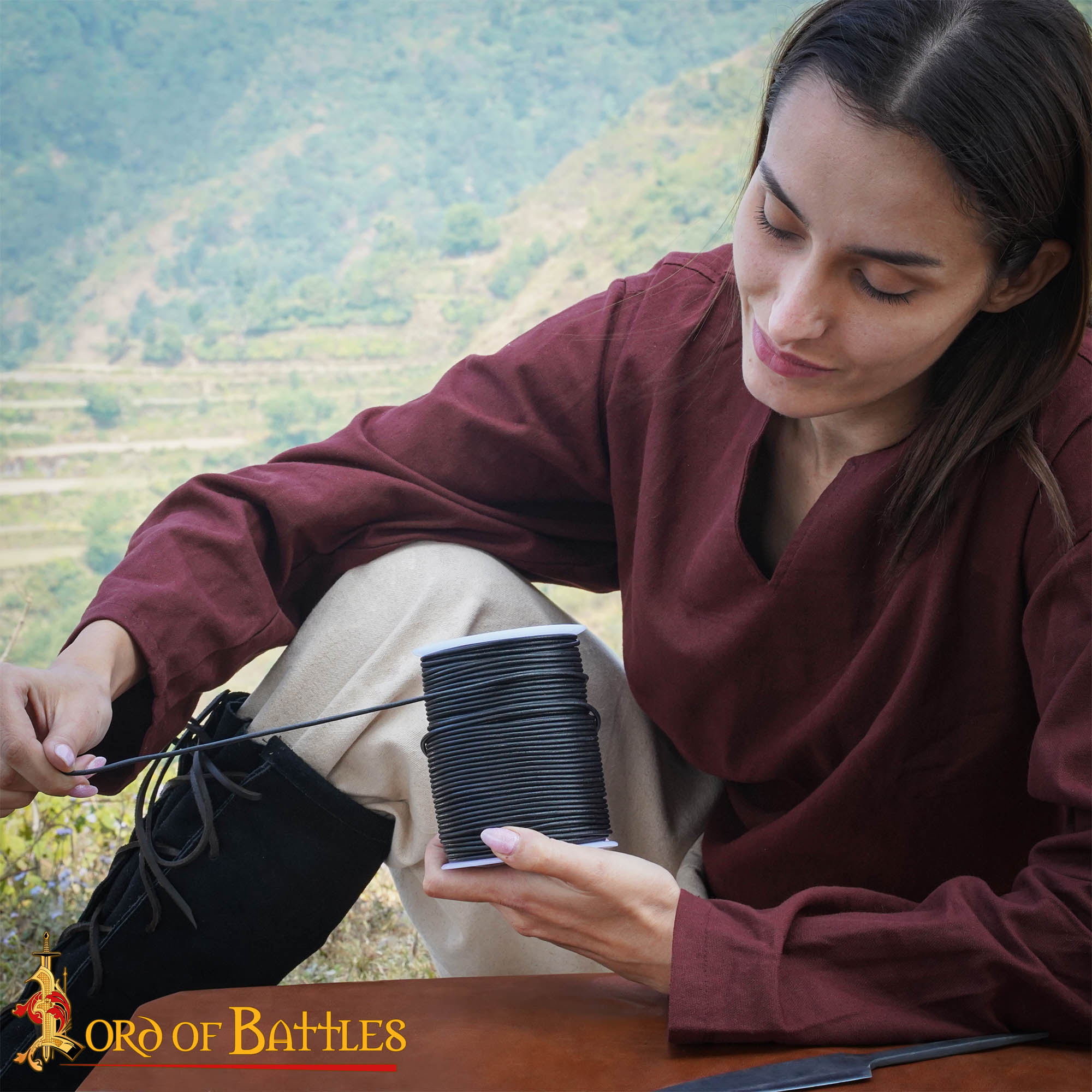 genuine leather cord