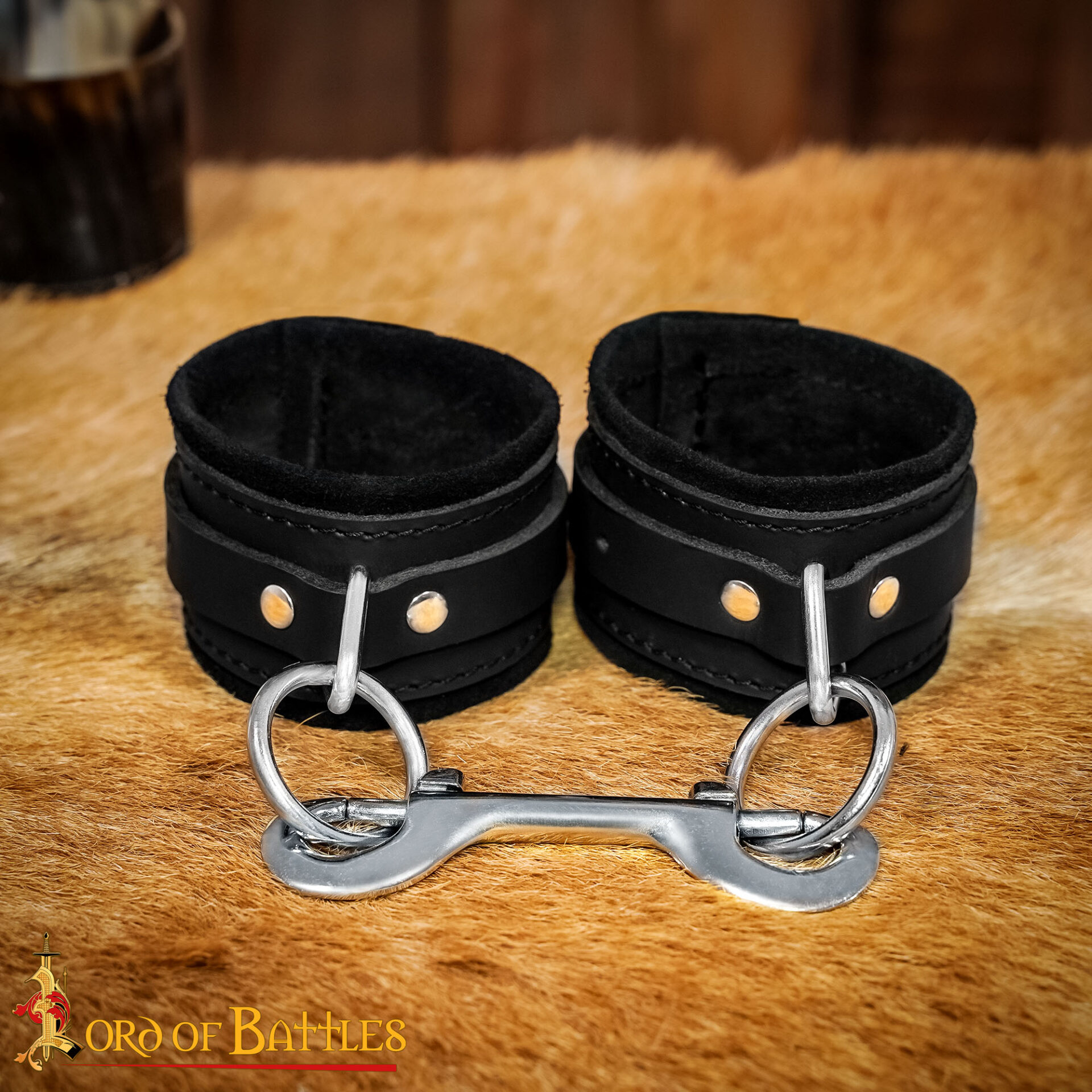 genuine leather handcuffs