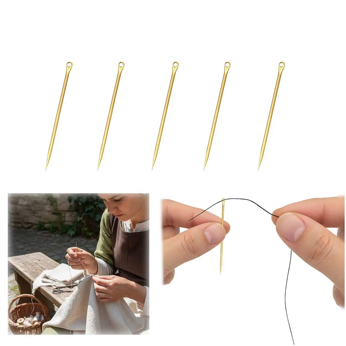 medieval needles