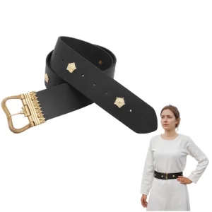 15th Century Burgundian Medieval Leather Belt