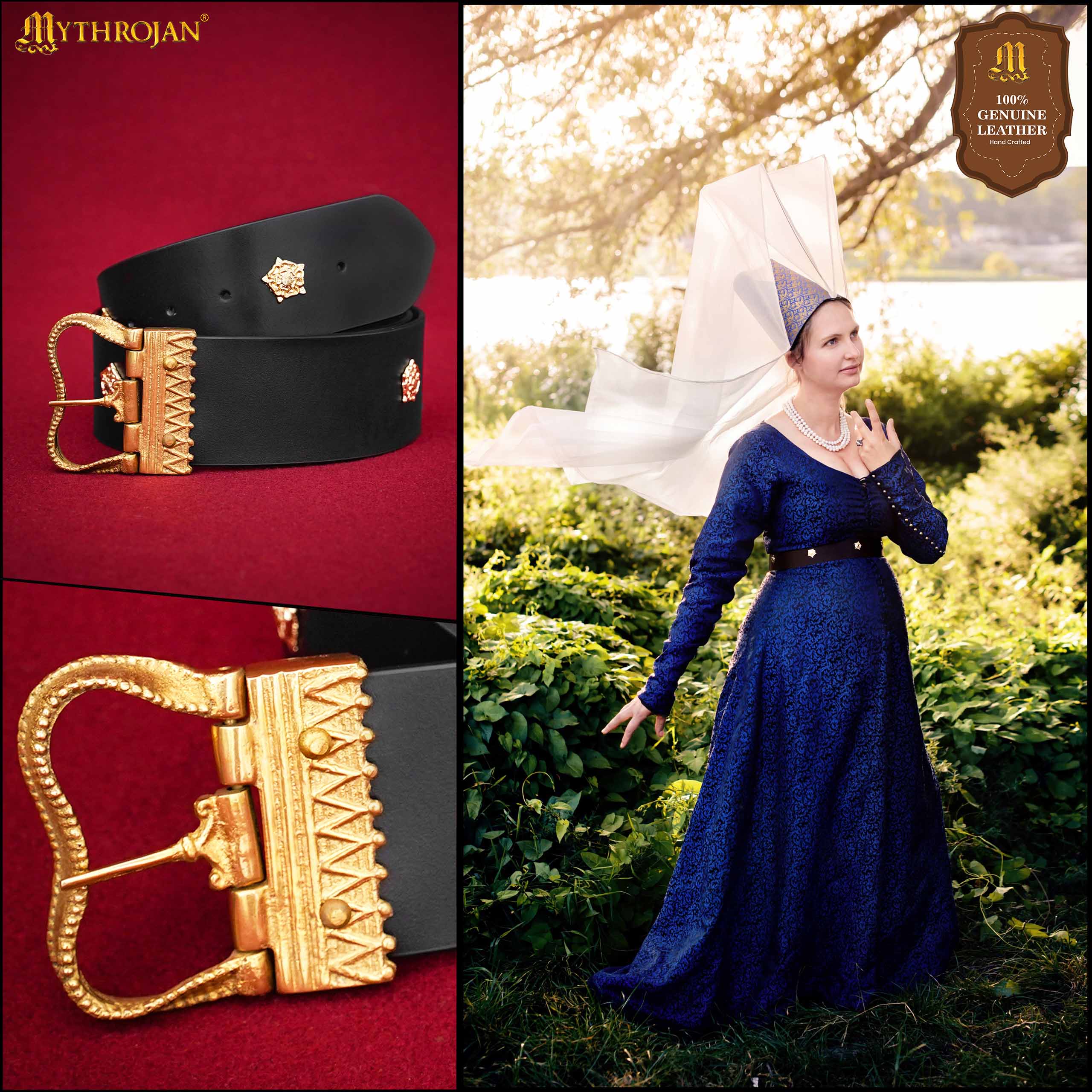 Mythrojan “Burgundian belt” for noble lady character