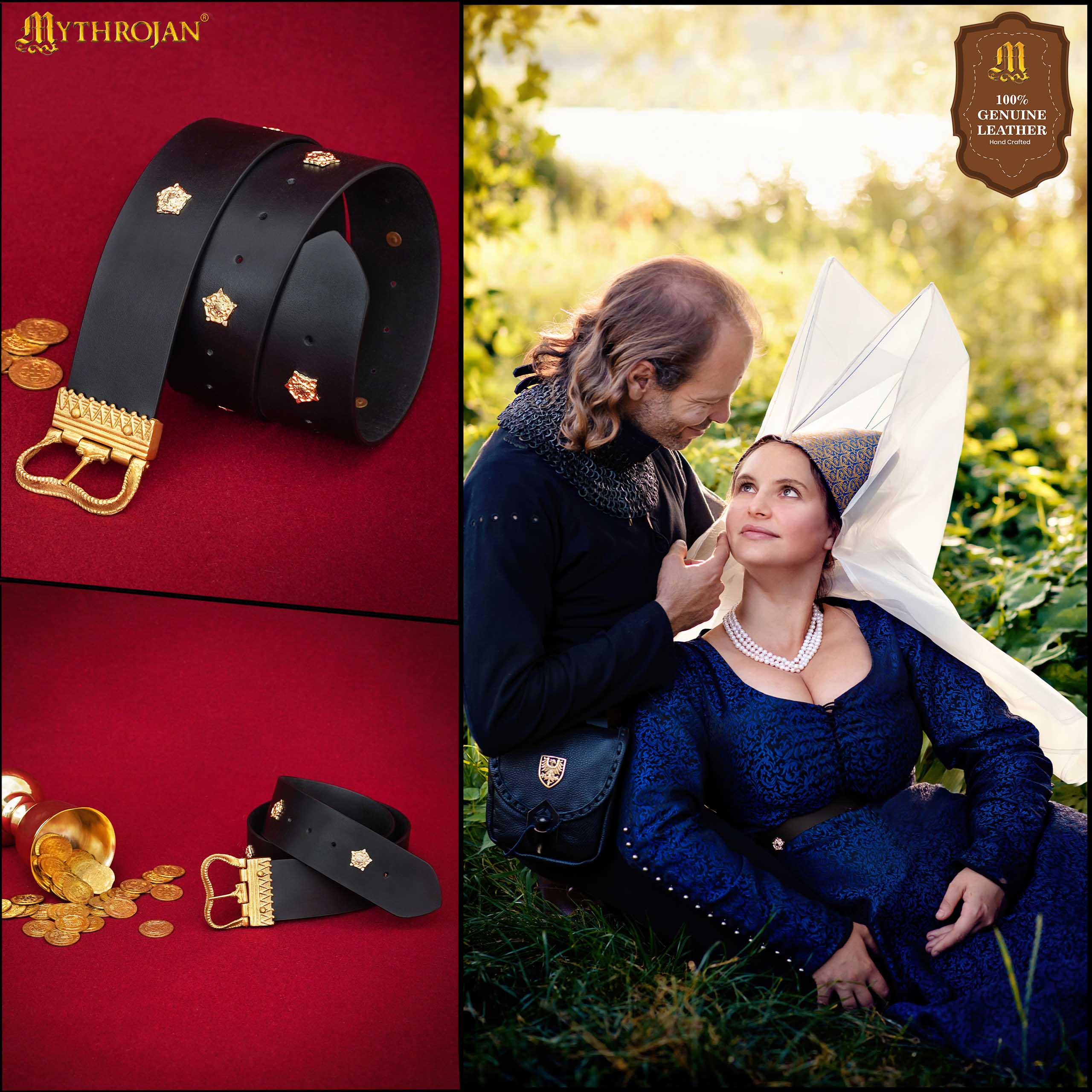 Mythrojan “Burgundian belt” for noble lady character