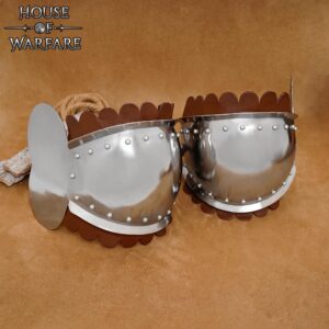 Medieval Mild Steel Knee Set