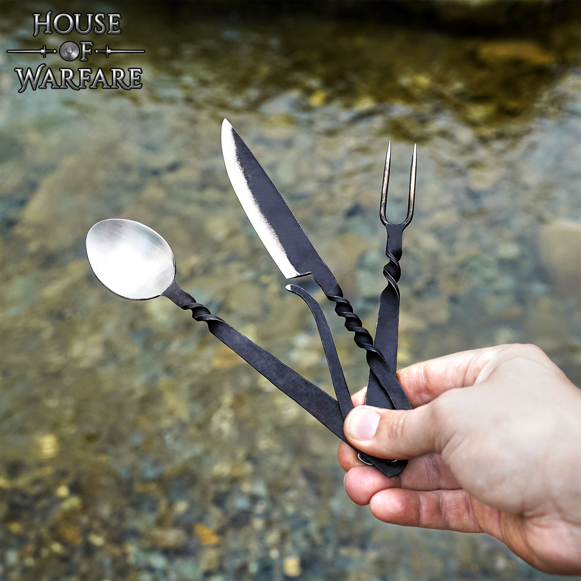 medieval cutlery set