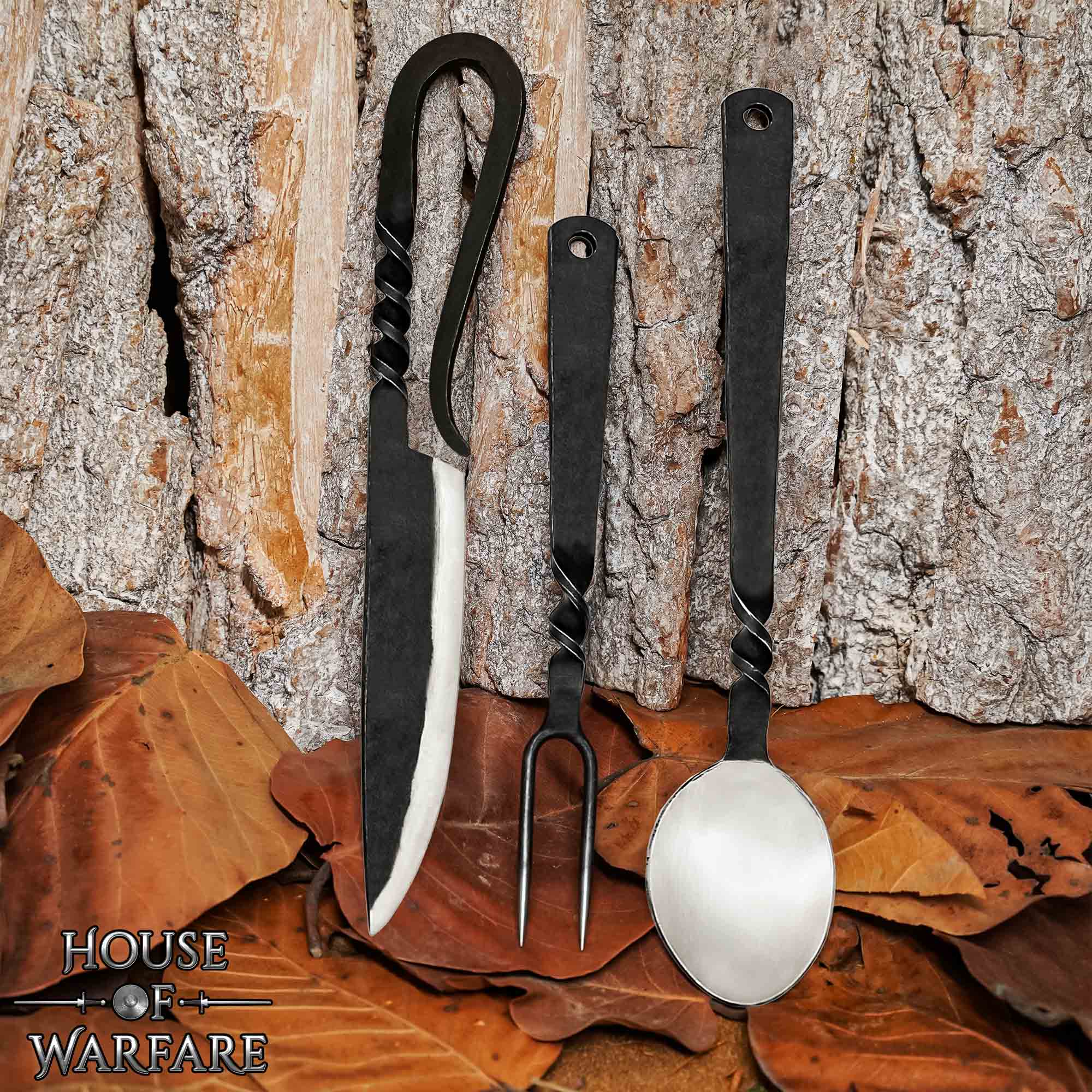 medieval cutlery set