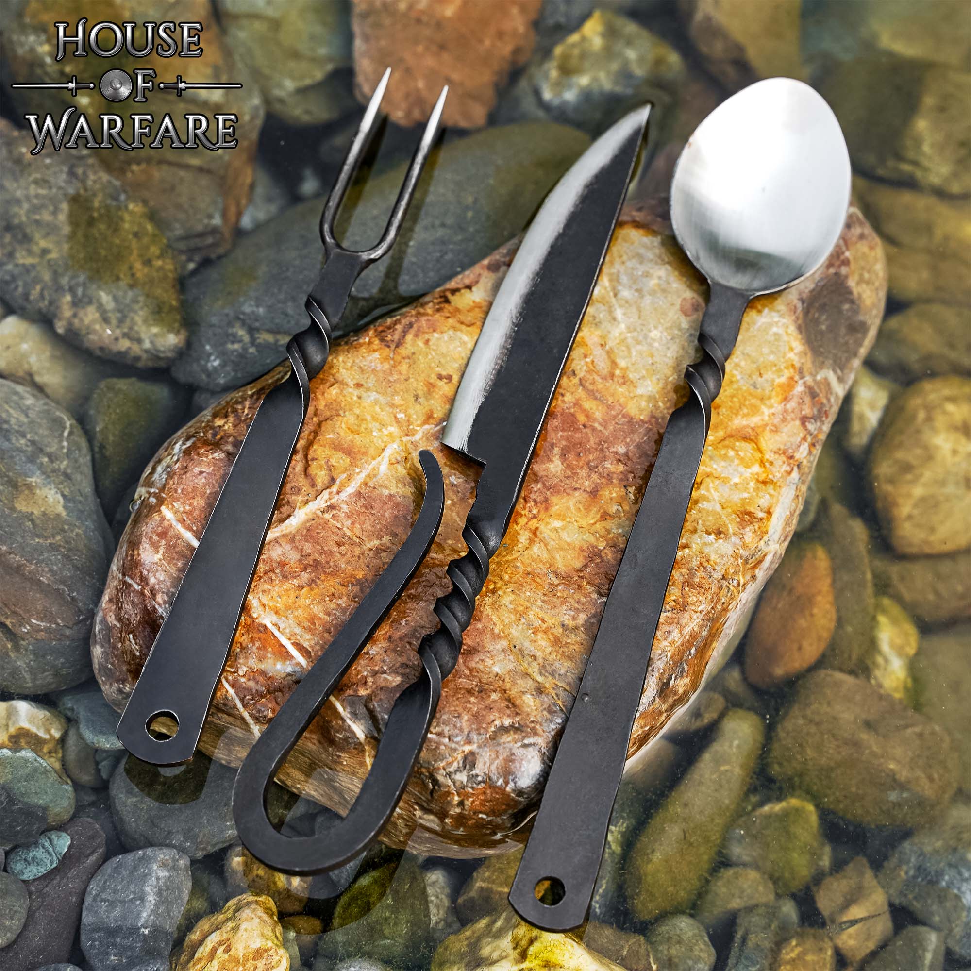 medieval cutlery set