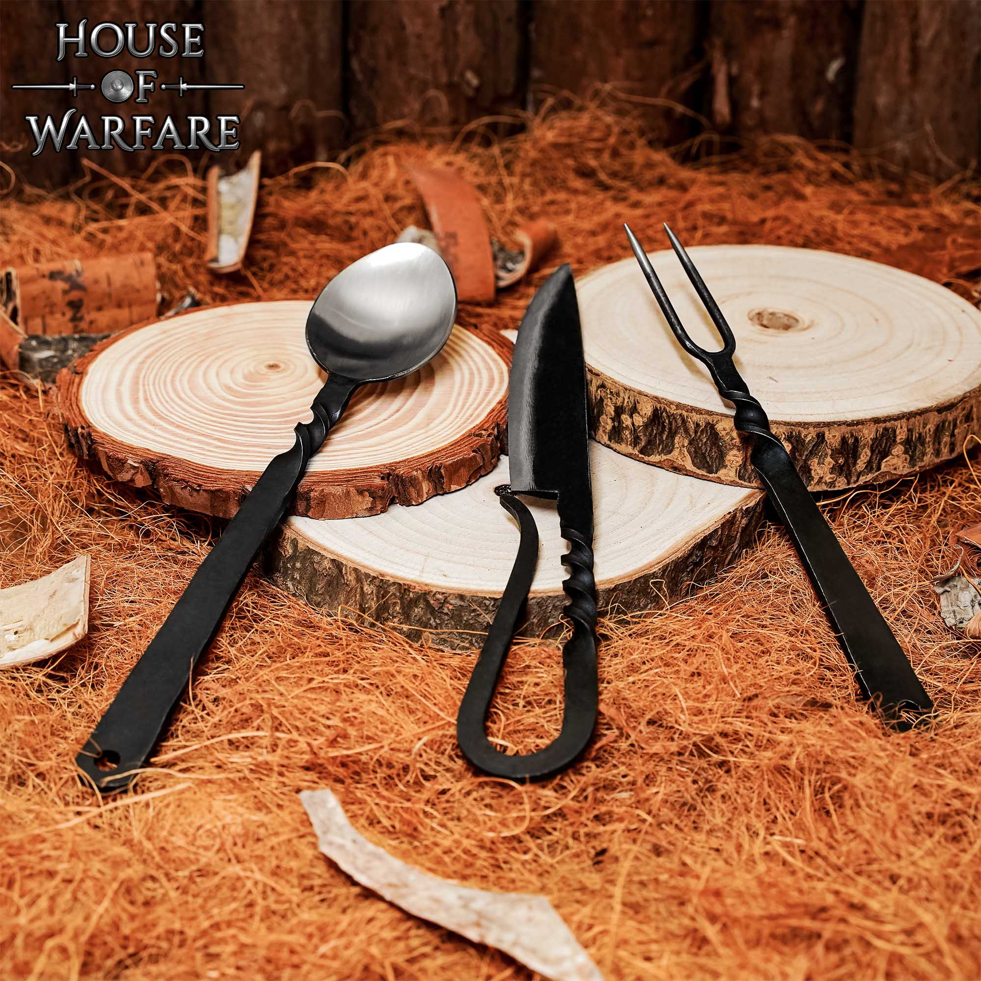 medieval cutlery set