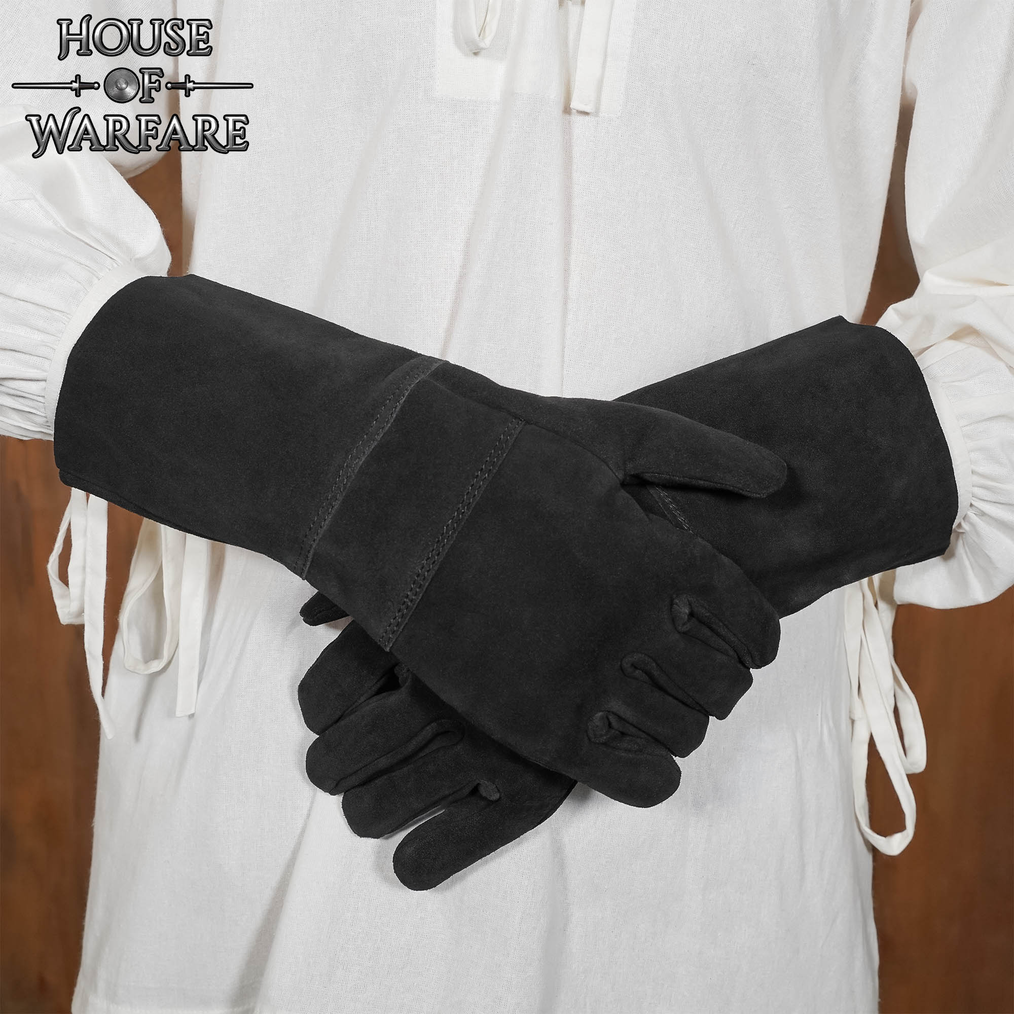 Genuine Suede Leather Gloves