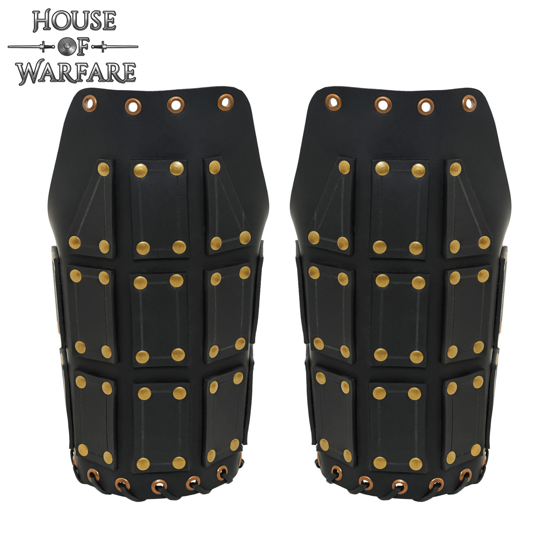 Bohemond Leather Shoulder Pauldrons